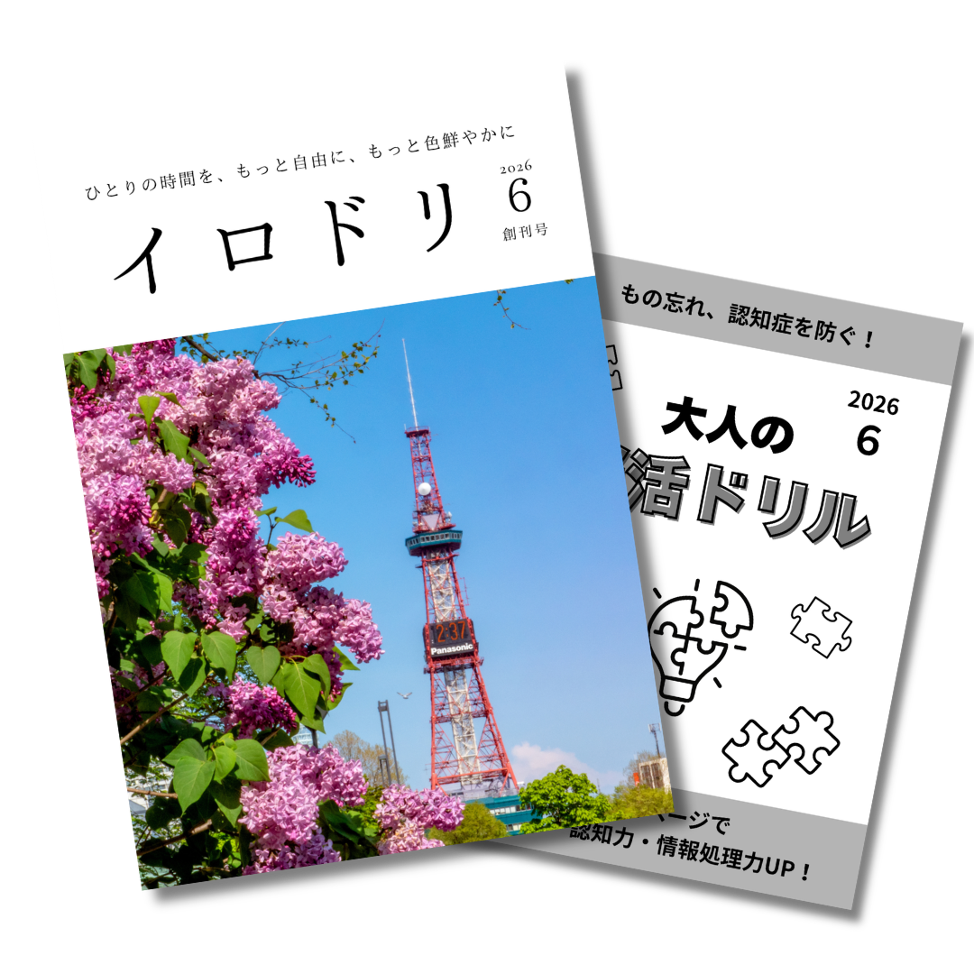 イロドリ創刊号・大人の脳活ドリル